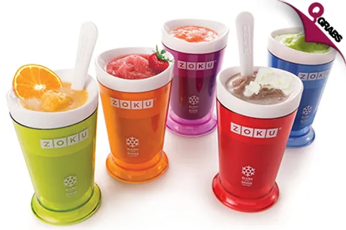 For QR59, Make Refreshing Beverages Quickly with a Zoku Slush & Shake Maker! (QR110 Value)